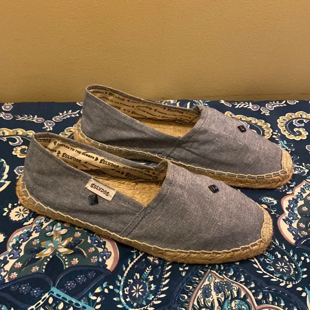 Soludos espadrille Shoes with gems.